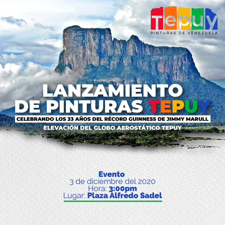 ¡Pinturas Tepuy  celebra su lanzamiento!