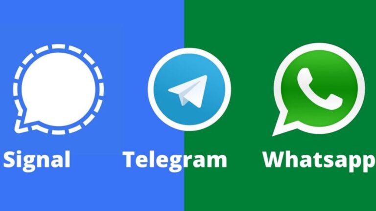 Diferencias entre WhatsApp, Telegram y Signal