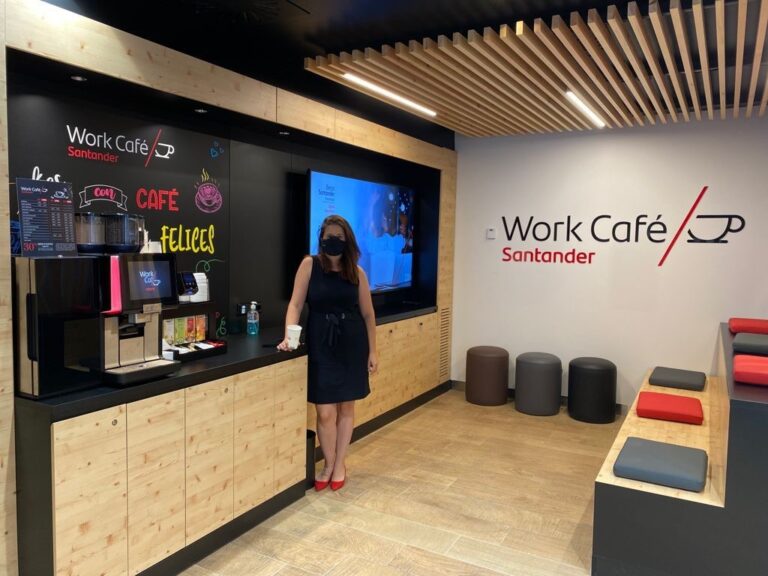 Banco Santander abre 36 Work Café en campus universitarios de toda España