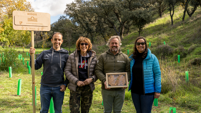 Grünenthal y la Sociedad Madrileña del Dolor ayudan a reforestar