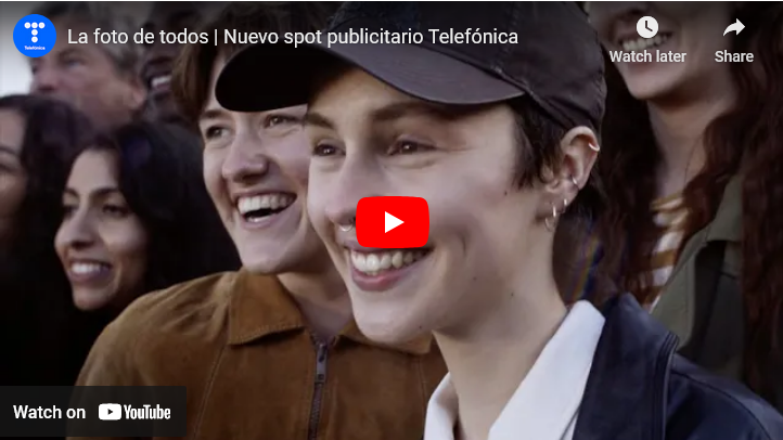 Telefónica defiende una tecnología inclusiva en su nueva campaña Foto