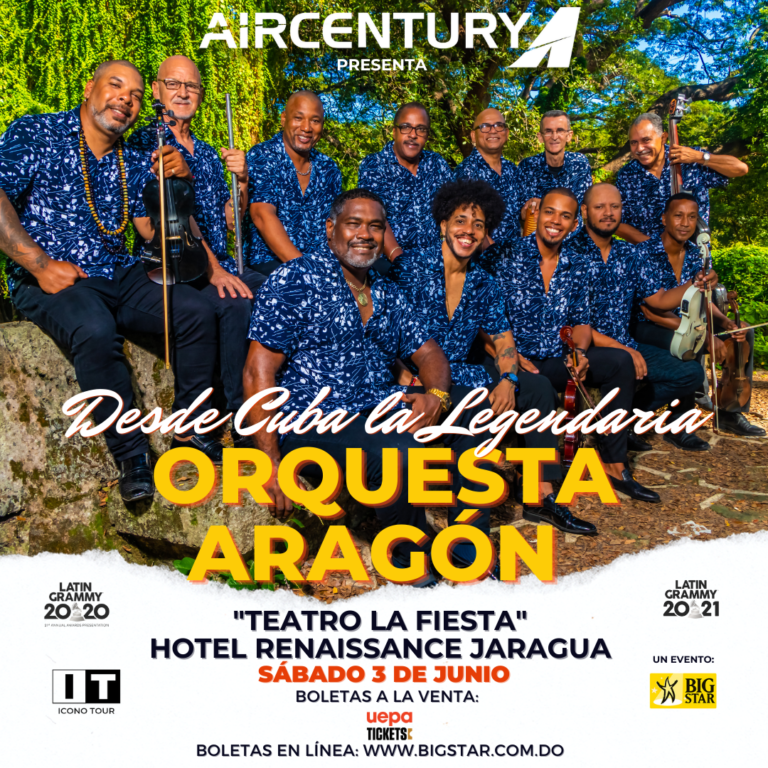 Orquesta Aragón regresa a Santo Domingo con su gira Icono Tour 2023