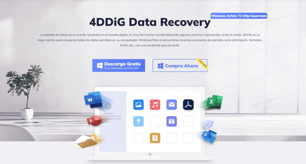 ¿Datos perdidos? No hay problema, 4DDiG los recupera