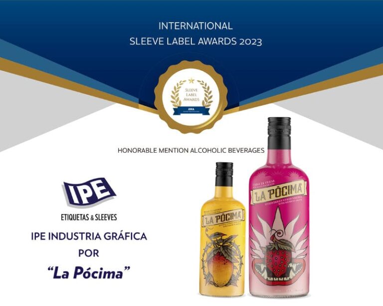 IPE Industria Gráfica ha sido galardonada con una “Mención Honorable” por el Sleeve la Pócima