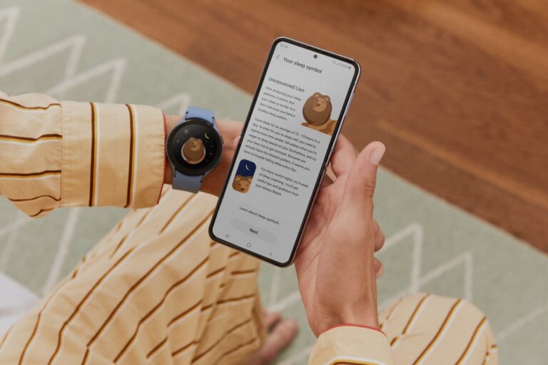 Galaxy Watch6 te ayuda a descubrir el animal que mejor representa tu sueño, con Galaxy Watch Sleep Animals