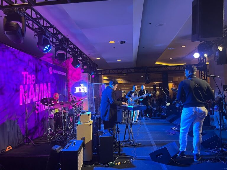 Los ritmos afro-venezolanos vibraron en el NAMM con Miguel Hernández Project