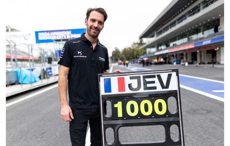 ¡El Embajador de Ds Automobiles, Jean-Eric Vergne, Superó la Marca de Los 1000 Puntos en la Fórmula E!