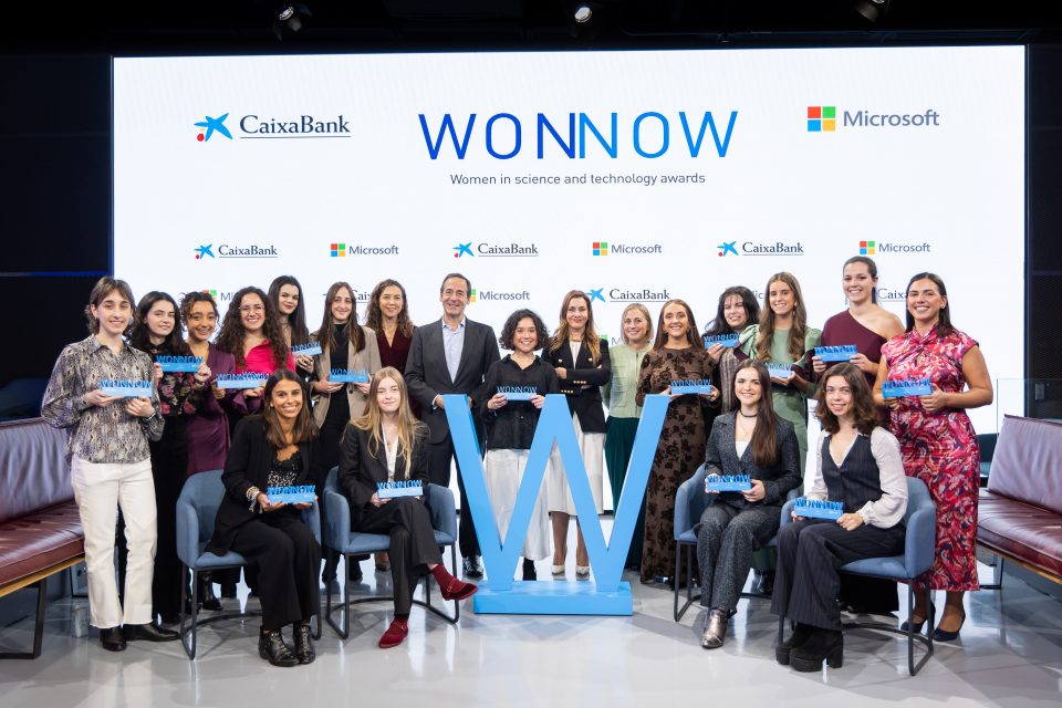 CaixaBank y Microsoft reconocen a las mejores alumnas de grados STEM de España con los Premios WONNOW