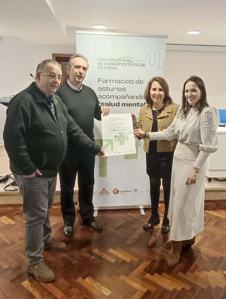 Las farmacias de Asturias participan en una campaña para cuidar la salud mental