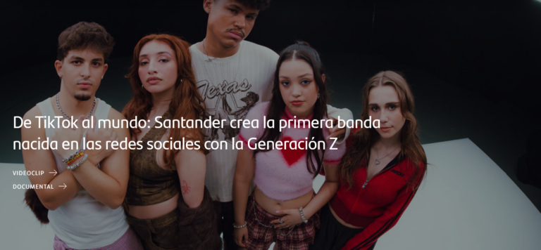 De TikTok al mundo: Santander crea la primera banda nacida en las redes sociales con la Generación Z